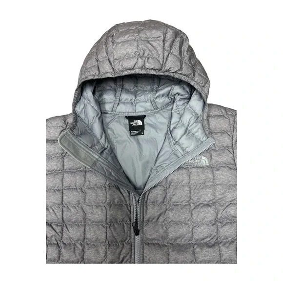 The North Face Thermoball Eco Parka NFOA4R34DYY-1X Grey Women's Size 1X - Picture 3 of 6